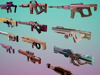 SciFi Rifles Bundle