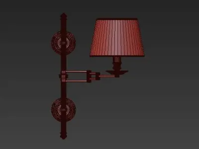 Favonius swing arm wall sconce 3D model