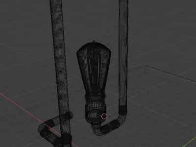 Cooper Lamp Free 3D model