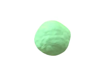Snowball v1 006 Low-poly 3D model