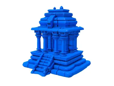Stone Temple -  Ancient Stone Temple -  temple  3D print model
