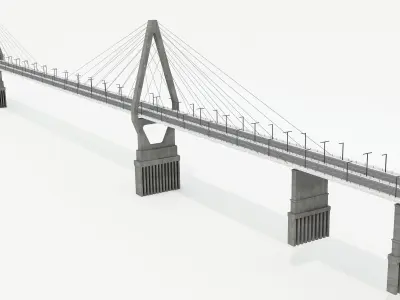 Bridge 3D model