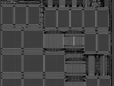 Sci-fi Cargo and Character Low-poly 3D model Low-poly 3D model