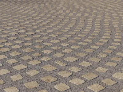 Cobblestone Pavement - S002 - 8k Seamless Texture Texture