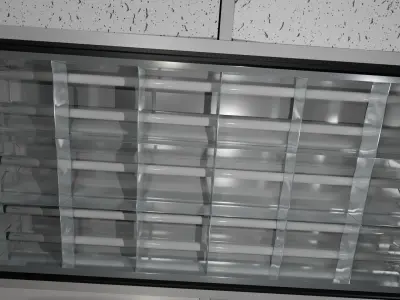 Drop Ceiling Asset Pack 3D model