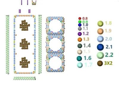 Traffic lights  pendant 3D print model 3D print model