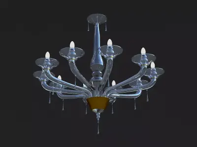Chandelier glass 3D model