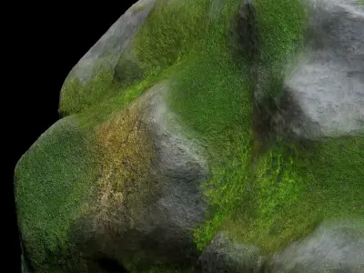 Rock V5 Low-poly 3D model