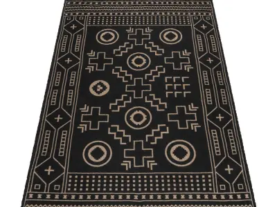 Rug Set 1601 3D model
