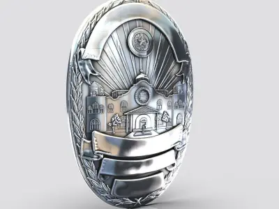  public transport icon 3D print model