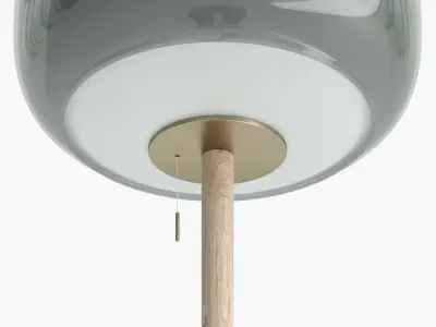 Floor Lamp Ikea Evedal 3D model