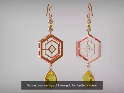 Earring pack diamond style