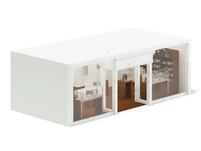 Jewlery Store 3D Model 3D model