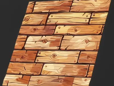 Stylized Wood Seamless Texture  Texture