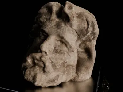 Jim Morrison - The Lizard King 3D print model