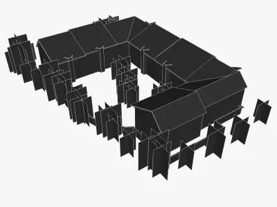 Aloha Lane Apartments Main Beach Low-poly 3D model