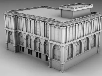 Library build 3D print model