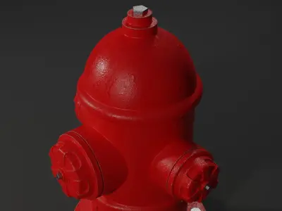 fire hydrant 3D model