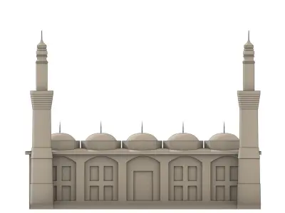 Grand Mosque of Bursa Ulu Cami  3D model