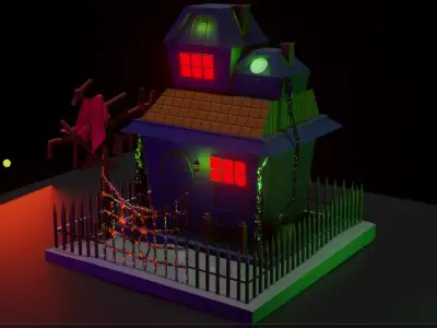 Haunted house  3D model