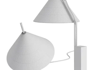 CONE SPINNING  Table lamp 3D model