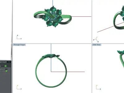 Ring - 17 3D print model