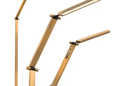 Z-BAR LED TASK FLOOR LAMP 3D model