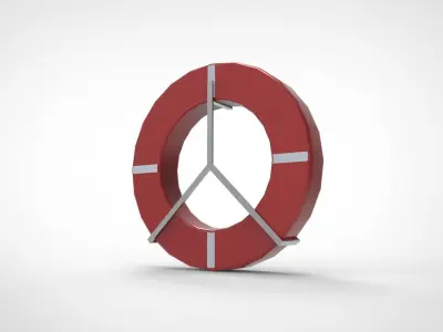 Lifebuoy 3d Print 3D print model