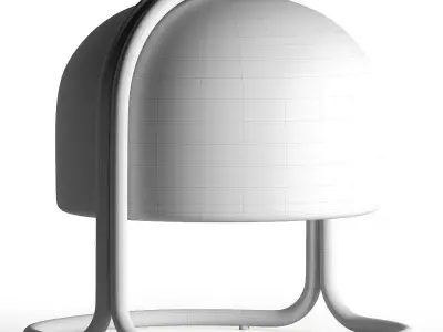 West Elm Remy Table Lamp 3D model
