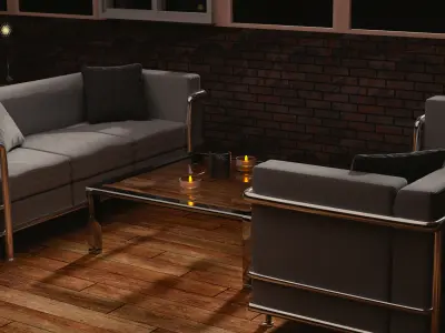 apartment interior 3D model