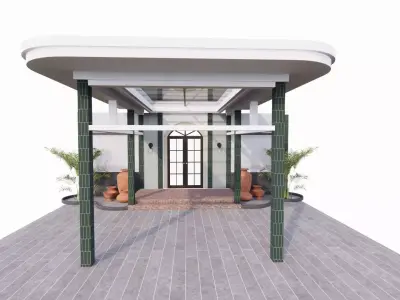 Canopy Main Entrance 3D model