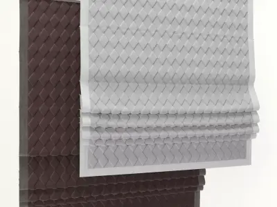 Roman shade r 3D model