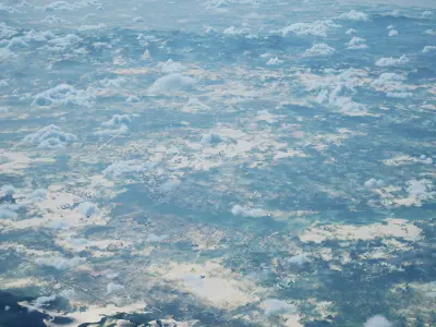 Qingyuan China City Landscape 3D Model 3D model