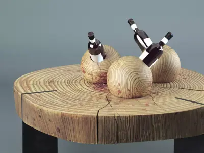 Toc Coffee Tables 3D model