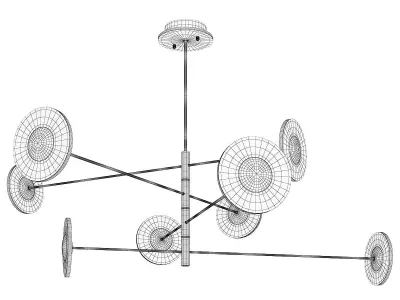 LOIK chandelier Low-poly 3D model