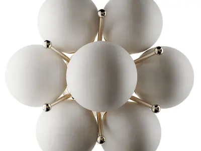 Sakura Flush Mount - Sconce by Fabio Ltd 3D model