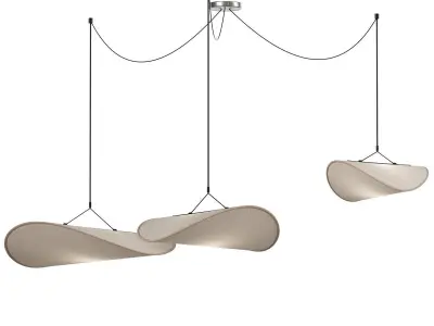 Nordic Vertigo Tense Pendant Light 3D model