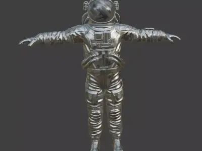 Spacesuit Astronaut EVA Suit 3D Model High Detail PBR 3D model