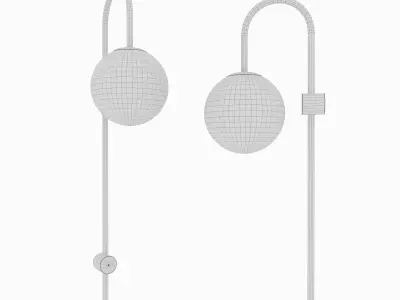 Cerletten Wall Light 3D model