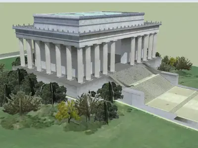 Lincoln Memorial 3D model