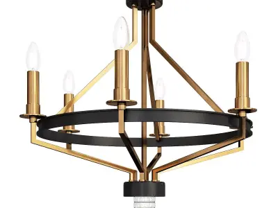 Fainela Chandelier Low-poly 3D model