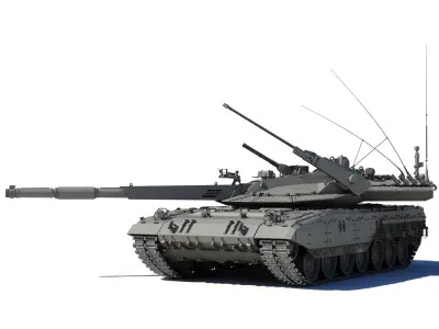 Armata T-14 Concept 3D model