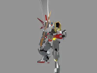 The Mecha Attacker 14 3D model