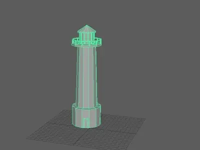 Lighthouse Free 3D model purchase