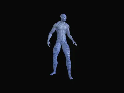 AVTR002 Avatar Idle Animation 3D model