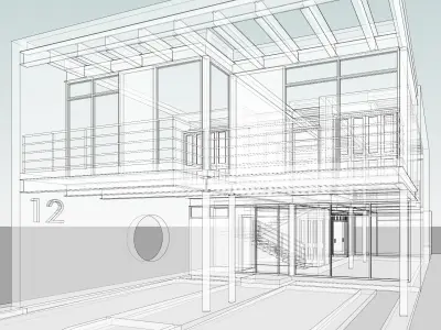 MAYAHUEL 01 by DOCE INGENIEROS ARQUITECTOS - AUTODESK REVIT 3D model