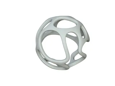 SciFi Cube Object No 27183 Low Poly Shape Texture