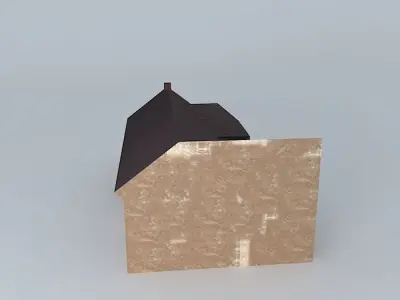 Old House Urban Low-poly 3D model