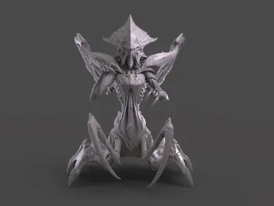 StarCraft2 Queen 3D print model