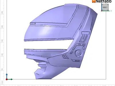 Spielban VR Troopers JB Reese Helmet 3D print model